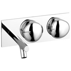 VitrA Istanbul Ankastre Lavabo Bataryası A42845 Uzun - Krom