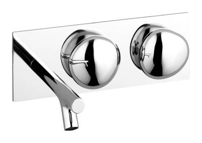 VitrA Istanbul Ankastre Lavabo Bataryası A42845 Uzun - Krom - 1