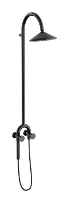 VitrA Liquid Tom Dixon Termostatik Duş Sistemi A4721939 Parlak Siyah - 1