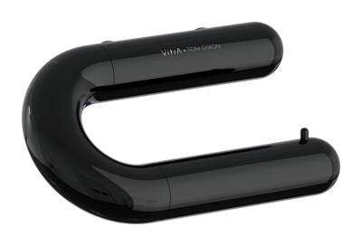 VitrA Liquid Tuvalet Kağıtlığı A4456539 Parlak Siyah - 1