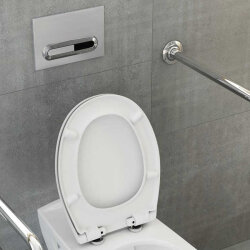 VitrA Loop T Temassız Kumanda Paneli 768-0885 Mat Krom - 8 cm Gömme Rezervuarlar Ve El Değmeden Hijyen Ürünleri İçin - 3