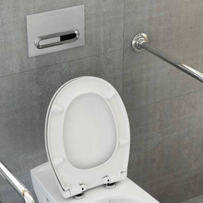 VitrA Loop T Temassız Kumanda Paneli 768-0885 Mat Krom - 8 cm Gömme Rezervuarlar Ve El Değmeden Hijyen Ürünleri İçin - 3