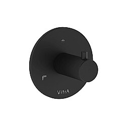 VitrA Origin Ankastre Yönlendirici A4285936WTC 3 Yollu - Sıva Üstü Grubu - Mat siyah