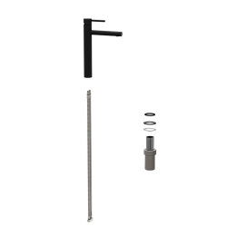 VitrA Origin Çanak Lavabo Bataryası A4255736WTC Mat Siyah - 3