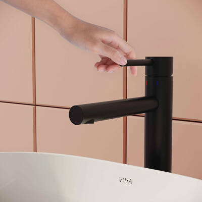 VitrA Origin Çanak Lavabo Bataryası A4255736WTC Mat Siyah - 4