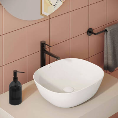 VitrA Origin Çanak Lavabo Bataryası A4255736WTC Mat Siyah - 6