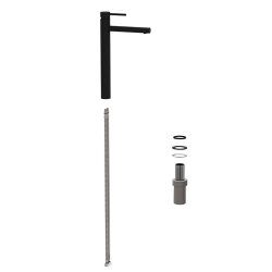 VitrA Origin Çanak Lavabo Bataryası A4255836WTC Mat Siyah - 3