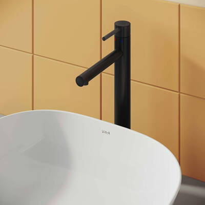 VitrA Origin Çanak Lavabo Bataryası A4255836WTC Mat Siyah - 4
