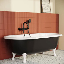 VitrA Origin Classic Banyo Bataryası - Mat Siyah A4289336 - 3