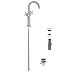 VitrA Origin Classic Çanak Lavabo Bataryası Çift Kumandalı A42886 - 3