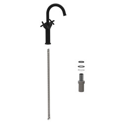 VitrA Origin Classic A4288636 Çanak Lavabo Bataryası Çift Kumandalı Mat Siyah - 3