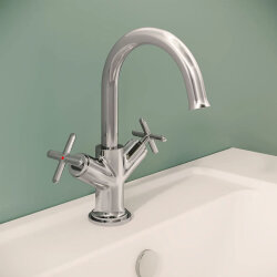 VitrA Origin Classic Lavabo Bataryası Çift Kumandalı A42884 - 5