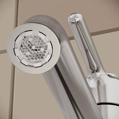 VitrA Origin Classic Çanak Lavabo Bataryası A42882 Üstten Kumandalı - Krom - 5