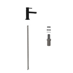 VitrA Origin Lavabo Bataryası A4255536WTC Kısa - Mat Siyah - 3