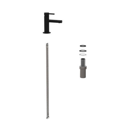 VitrA Origin Lavabo Bataryası A4255536WTC Kısa - Mat Siyah - 3