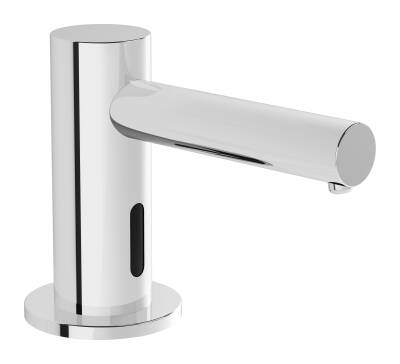 VitrA Origin Temassız Sıvı Sabunluk A44699 Tezgah Üzeri - Elektrikli - Kısa - Krom - 1