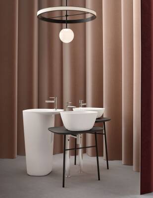 VitrA Plural Yerden Sifon Seti A45161 Uzun - Krom - 2