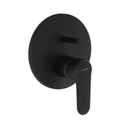 Artema Root Round Ankastre Banyo Bataryası A4272736 Sıva Üstü Grubu - Mat Siyah 