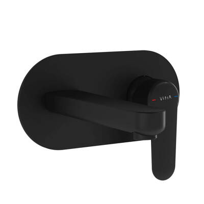 Artema Root Round Ankastre Lavabo Bataryası A4272136 Sıva Üstü Grubu - Mat Siyah - 1