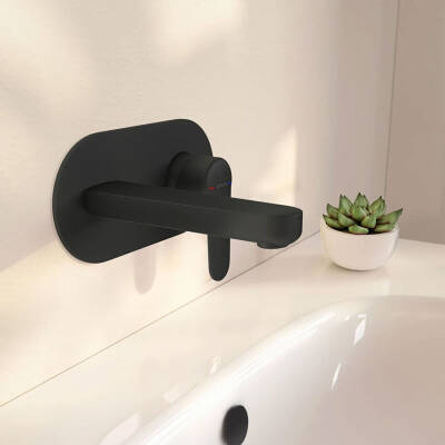 Artema Root Round Ankastre Lavabo Bataryası A4272136 Sıva Üstü Grubu - Mat Siyah - 4