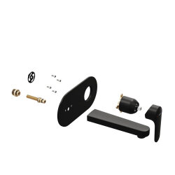 Artema Root Round Ankastre Lavabo Bataryası A4272136 Sıva Üstü Grubu - Mat Siyah - 3