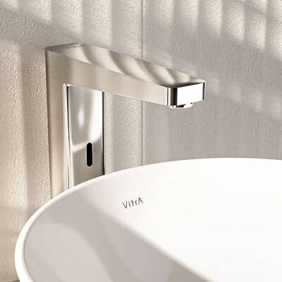 Artema Root Square Temassız Çanak Lavabo Bataryası A47130 Elektrikli - tek su girişli - krom - 3