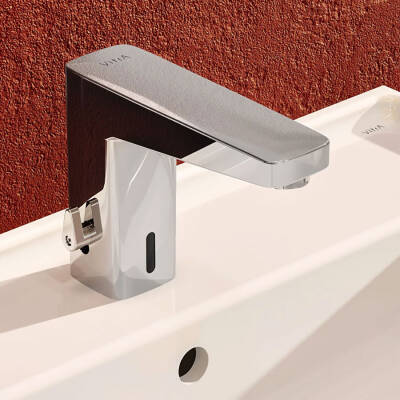 Artema Root Square Temassız Lavabo Bataryası A47128 Elektrikli - çift su girişli - krom - 3