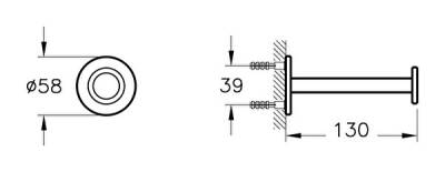VitrA Sento Çocuk Tuvalet Kağıtlığı A4491467 Turuncu - 3