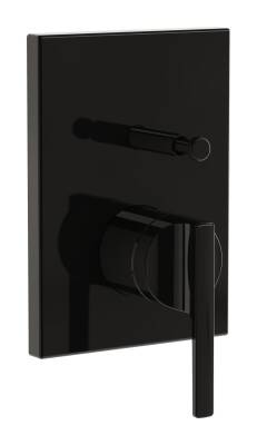 VitrA Suit Ankastre Banyo Bataryası A4283839 Sıva Üstü Grubu - Parlak Siyah - 1