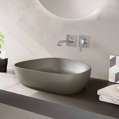 VitrA Suit Ankastre Lavabo Bataryası A42782 Sıva Üstü Grubu - Krom - 4