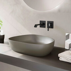 VitrA Suit Ankastre Lavabo Bataryası A4278239 Sıva Üstü Grubu - Parlak Siyah - 4