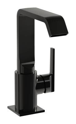 VitrA Suit Lavabo Bataryası A4261639 Yandan - Parlak Siyah - 1
