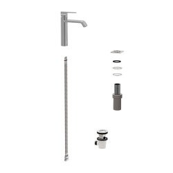 VitrA Suit Lavabo Bataryası A42816 Üstten - Krom - 3