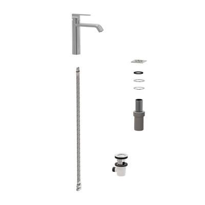 VitrA Suit Lavabo Bataryası A42816 Üstten - Krom - 3