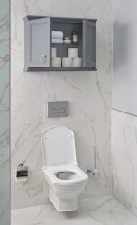 VitrA Valarte Asma klozet 7805B003-0090 Rim-ex - gizli montajlı - 54 cm - taharet borulu - taharet borusu girişi sıva altı uygulamalı - beyaz - 3
