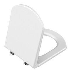 VitrA Valarte Klozet kapağı 124-003R009 Duroplast - üstten sıkmalı - yavaş kapanır - kolay sök-tak - metal menteşeli - beyaz 