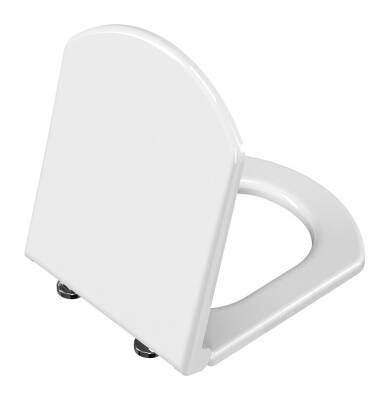 VitrA Valarte Klozet kapağı 124-003R009 Duroplast - üstten sıkmalı - yavaş kapanır - kolay sök-tak - metal menteşeli - beyaz - 1