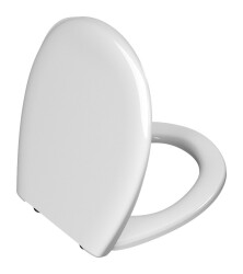 VitrA Universal Klozet kapağı 115-003-003 Duroplast - alttan sıkmalı - metal menteşeli - beyaz - 1