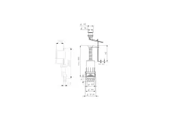 VitrA İç takım 330B1212 6 lt - alttan su girişli - 2