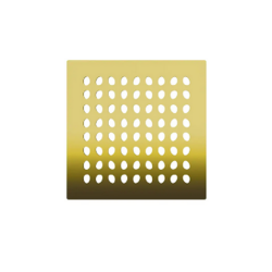 VitrA 5607280 Elegant V-Flow DK200 010 Kare Yalıtımlı Duş Kanalı - Parlak Altın Yandan 50 - VitrA