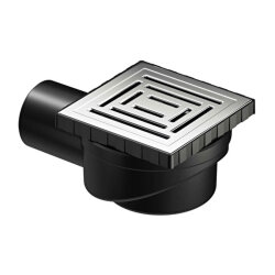 VitrA 59980062000 Style Dk800 10 Kare Duş Kanalı, Parlak Yandan 50