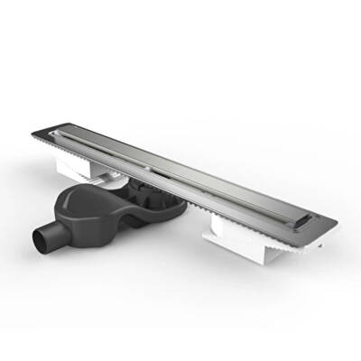 VitrA 59980361000 Style Dk100 50 Duş Kanalı, Mat Yandan S H:60 - 1