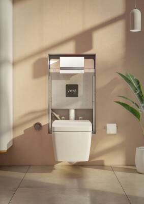 VitrA Ankastre Stop Valf A41441 Sıva Altı Grubu - Krom - 2