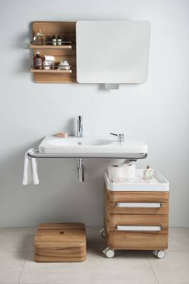 VitrA Origin Lavabo Sifonu A45123 T Tipi - Krom - 2