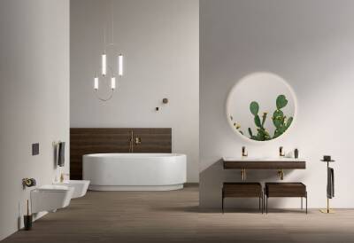 VitrA Origin Lavabo Sifonu A4512323 T Tipi - Altın - 3