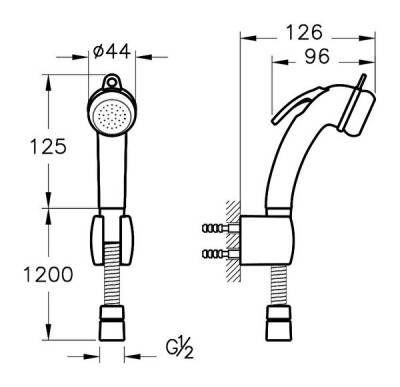 Artema Taharet Duşu A45704 Krom - 2