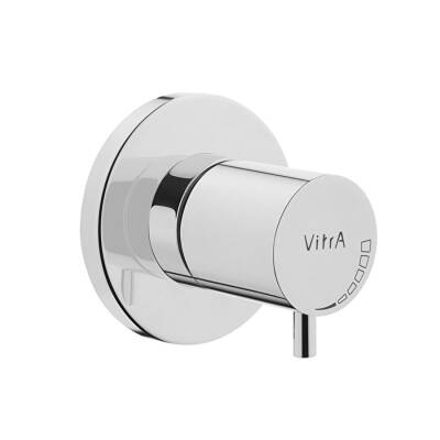 VitrA Ankastre Stop Valf A41458 Sıva Üstü Grubu - Krom - 1
