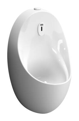 VitrA Temassız Pisuvar 5999B003-5556 Rim-ex - temassız - arkadan su girişli - beyaz - 1