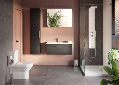 VitrA Arkitekta Çöp Kovası A44055 4 - 5 Lt. - Parlak Paslanmaz Çelik - 2