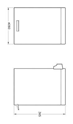 VitrA Arkitekta Çöp Kovası A44056 12 Lt. - Parlak Paslanmaz Çelik - 2